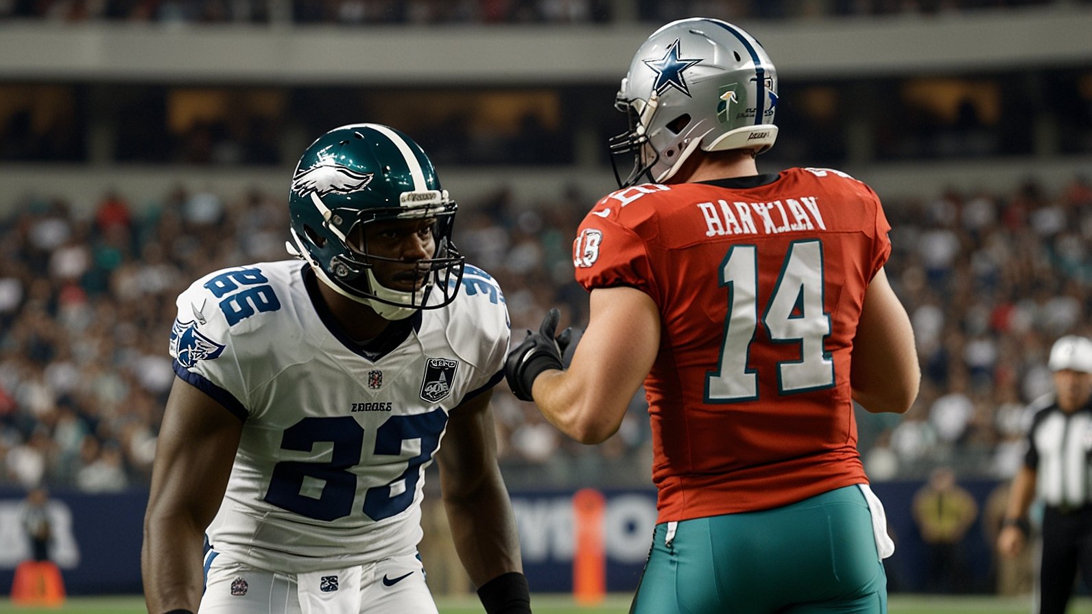 Dallas Cowboys vs Philadelphia Eagles Match Player Stats